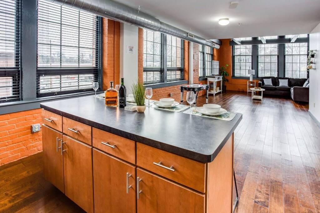 شقة Centric Modern Loft W/ King Beds روتشستر المظهر الخارجي الصورة